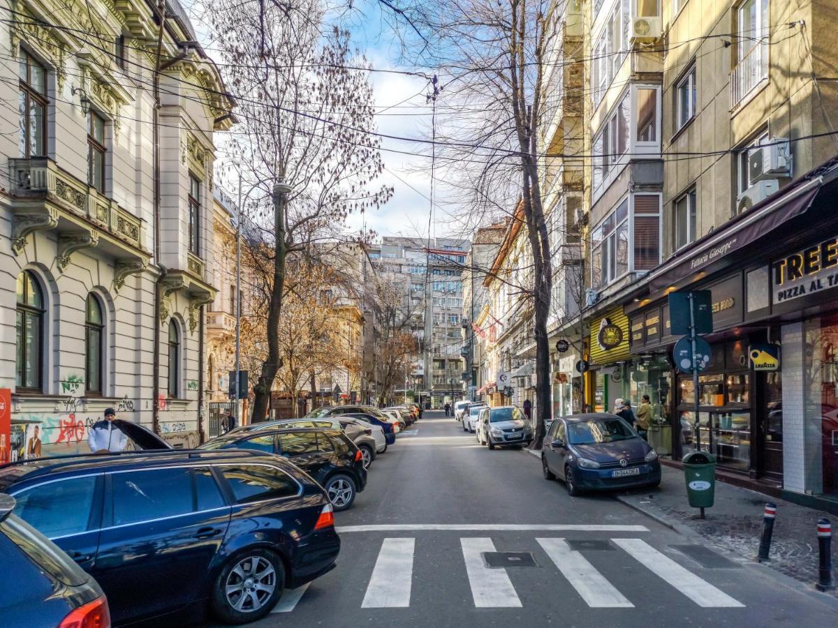 Victoriei Blue Appartamento Bucarest Esterno foto