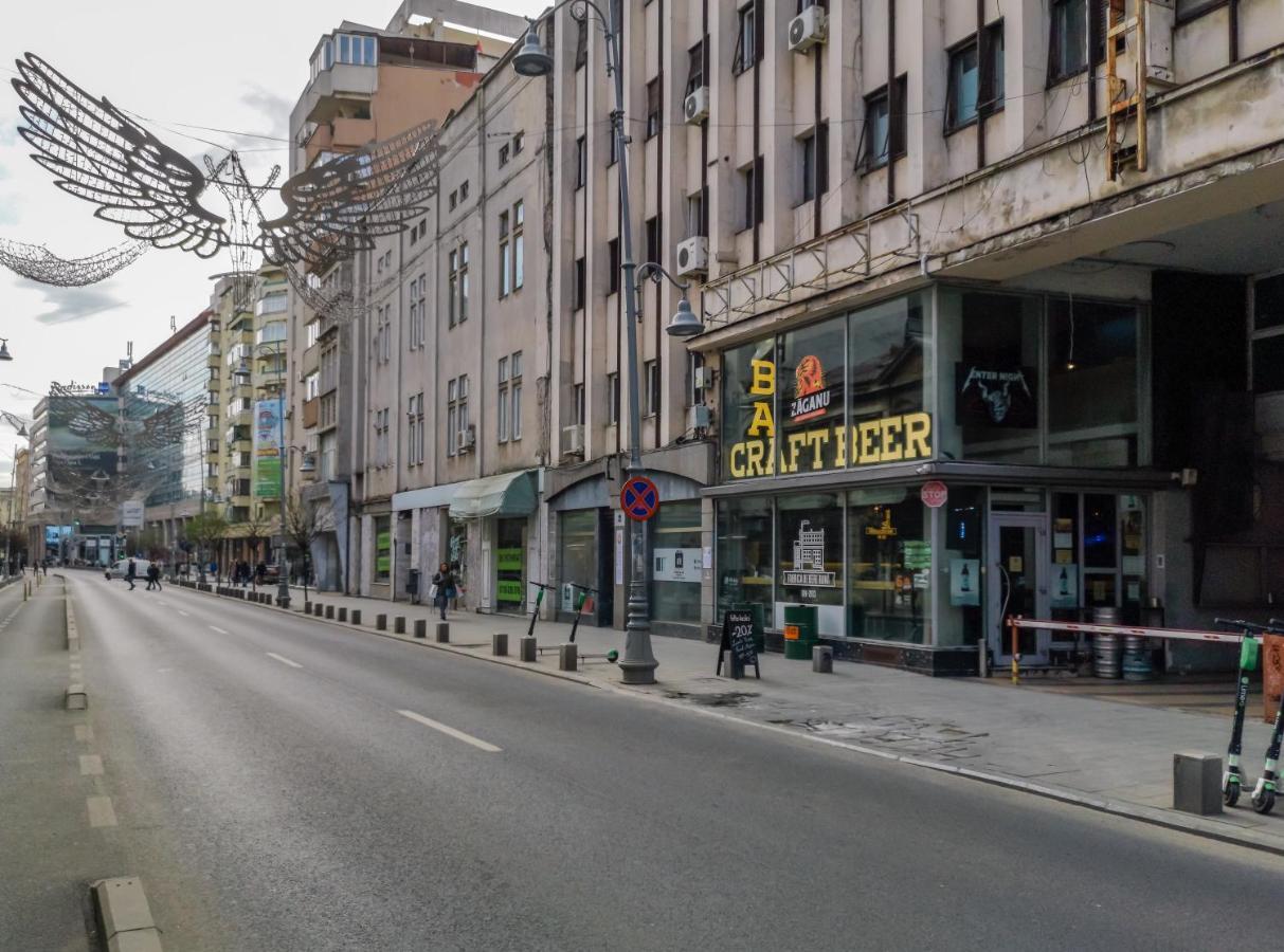 Victoriei Blue Appartamento Bucarest Esterno foto